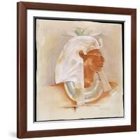 Head of Queen Makare Hatshepsut-Howard Carter-Framed Giclee Print