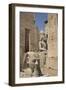 Head of Ramses Ii in Foreground and Colosssus of Ramses Ii Behind-Richard Maschmeyer-Framed Photographic Print