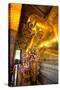 Head of Reclining Buddha, Wat Pho, Bangkok, Thailand, Southeast Asia, Asia-Lee Frost-Stretched Canvas