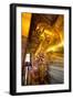 Head of Reclining Buddha, Wat Pho, Bangkok, Thailand, Southeast Asia, Asia-Lee Frost-Framed Photographic Print