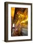 Head of Reclining Buddha, Wat Pho, Bangkok, Thailand, Southeast Asia, Asia-Lee Frost-Framed Photographic Print