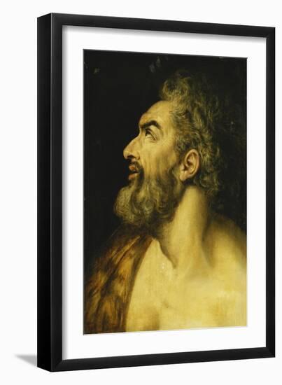 Head of Saint John the Baptist-Floris Frans-Framed Giclee Print