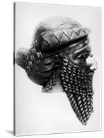 Head of Sargon I 2400-2200 BC-Mesopotamian-Stretched Canvas