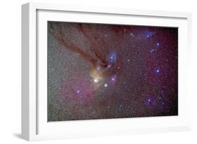 Head of Scorpius with Celestial Deep Sky Objects-null-Framed Photographic Print