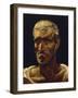 Head of Shipwrecked Man, 1819-Théodore Géricault-Framed Giclee Print