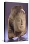 Head of Sphinx in Corinthian Style, Perhaps Acroterion, from Illyria, Albania-null-Stretched Canvas