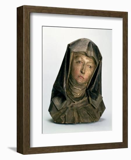 Head of St. Anne, 1500-10-Tilman Riemenschneider-Framed Giclee Print