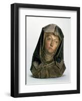 Head of St. Anne, 1500-10-Tilman Riemenschneider-Framed Giclee Print