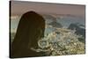 Head of Statue of Christ the Redeemer, Corcovado, Rio De Janeiro, Brazil, South America-Angelo-Stretched Canvas