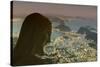 Head of Statue of Christ the Redeemer, Corcovado, Rio De Janeiro, Brazil, South America-Angelo-Stretched Canvas