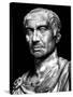 Head of Statue of Julius Caesar, Roman General and Statesman-null-Stretched Canvas