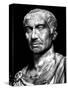 Head of Statue of Julius Caesar, Roman General and Statesman-null-Stretched Canvas