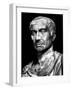 Head of Statue of Julius Caesar, Roman General and Statesman-null-Framed Photographic Print