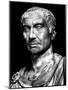 Head of Statue of Julius Caesar, Roman General and Statesman-null-Mounted Photographic Print