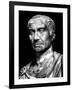 Head of Statue of Julius Caesar, Roman General and Statesman-null-Framed Photographic Print