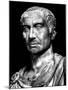 Head of Statue of Julius Caesar, Roman General and Statesman-null-Mounted Photographic Print