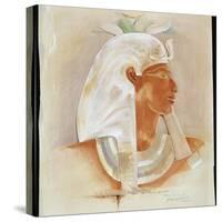 Head of the Ancient Egyptian Queen Makare Hatshepsut, (c early 20th century)-Howard Carter-Stretched Canvas