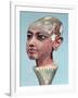 Head of the Child King Tutankhamun (circa 1370-52 BC) Emerging from a Lotus Flower-null-Framed Giclee Print