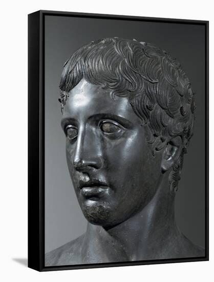 Head of the Doryphoros (Spearman) by Poliklet-null-Framed Stretched Canvas