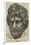 Head of the Emperor Hadrian Found at Jerusalem-null-Framed Giclee Print