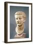 Head of the Emperor Tiberius (42 BC-37 AD)-null-Framed Giclee Print