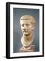 Head of the Emperor Tiberius (42 BC-37 AD)-null-Framed Giclee Print