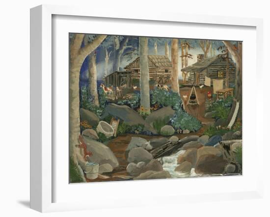 Head of the Holler-Carol Salas-Framed Giclee Print