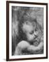 'Head of the Infant Jesus - Virgin and Child with St. Anne and Infant St. John', c1480 (1945)-Leonardo Da Vinci-Framed Giclee Print