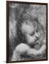 'Head of the Infant Jesus - Virgin and Child with St. Anne and Infant St. John', c1480 (1945)-Leonardo Da Vinci-Framed Giclee Print