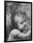 'Head of the Infant Jesus - Virgin and Child with St. Anne and Infant St. John', c1480 (1945)-Leonardo Da Vinci-Framed Giclee Print