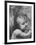 'Head of the Infant Jesus - Virgin and Child with St. Anne and Infant St. John', c1480 (1945)-Leonardo Da Vinci-Framed Giclee Print