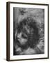 'Head of the Infant St. John - Virgin and Child with St. Anne and Infant St. John', c1480 (1945)-Leonardo Da Vinci-Framed Giclee Print