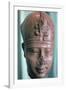 Head of the Pharaoh Teos, 4th Century Bc-null-Framed Photographic Print