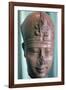 Head of the Pharaoh Teos, 4th Century Bc-null-Framed Photographic Print