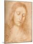 'Head of the Redeemer', c15th century, (1932)-Leonardo Da Vinci-Mounted Giclee Print