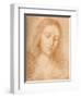 'Head of the Redeemer', c15th century, (1932)-Leonardo Da Vinci-Framed Giclee Print