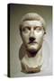 Head of the Roman Emperor Tiberius-A Lorenzini-Stretched Canvas