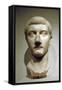 Head of the Roman Emperor Tiberius-A Lorenzini-Framed Stretched Canvas