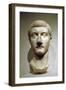 Head of the Roman Emperor Tiberius-A Lorenzini-Framed Photographic Print