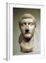 Head of the Roman Emperor Tiberius-A Lorenzini-Framed Photographic Print