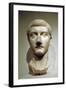 Head of the Roman Emperor Tiberius-A Lorenzini-Framed Photographic Print