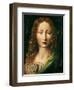 Head of the Saviour-Leonardo da Vinci-Framed Giclee Print