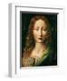 Head of the Saviour-Leonardo da Vinci-Framed Giclee Print