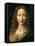 Head of the Saviour-Leonardo da Vinci-Framed Stretched Canvas