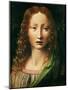 Head of the Saviour-Leonardo da Vinci-Mounted Giclee Print