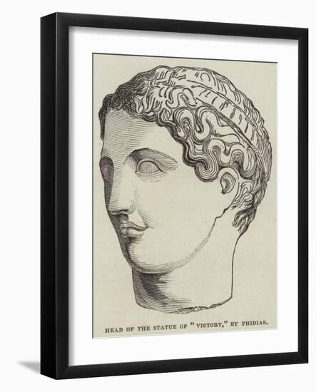 Head of the Statue of Victory-null-Framed Giclee Print