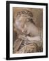 Head of the Virgin-Pierre-Paul Prud'hon-Framed Giclee Print