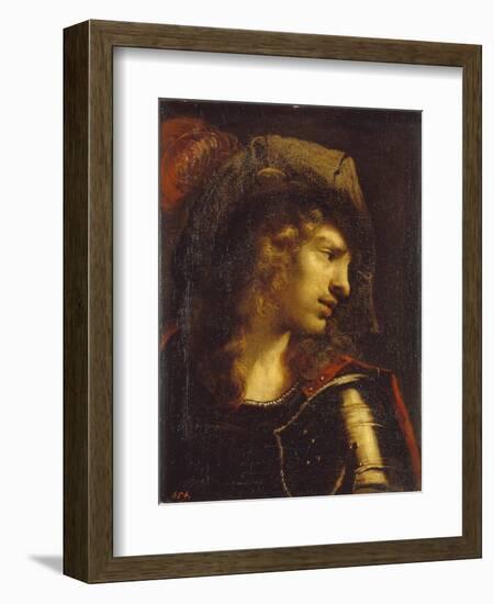 Head of the Young Warrior-Pietro Della Vecchia-Framed Giclee Print