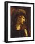 Head of the Young Warrior-Pietro Della Vecchia-Framed Giclee Print