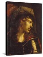 Head of the Young Warrior-Pietro Della Vecchia-Stretched Canvas